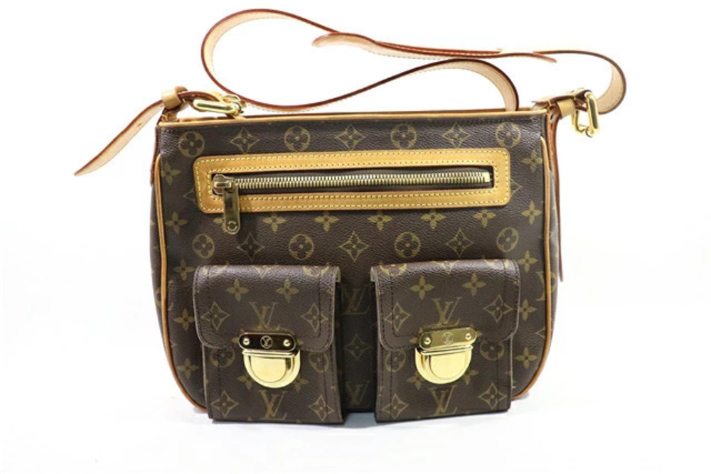 LOUIS VUITTON Shoulder Bag Hudson Monogram